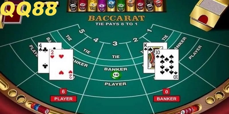 Quy định tính điểm chi tiết áp dụng trong Baccarat online QQ88