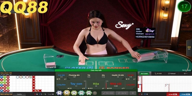 Baccarat là trò chơi có lượng bàn cược lớn nhất tại nhà cái